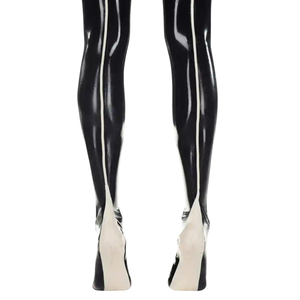 Women's Opaque Black Pantyhose Full Length Seamless Spandex Tights Sexy Style All Seasons Wear - Product Image 1
