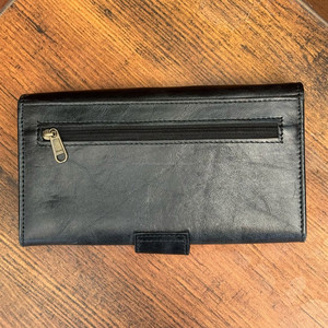 Portefeuille personnalisable en cuir véritable pleine fleur pour femme avec fente pour carte Sim porte-carte RFID porte-passeport de voyage - Product Image 5