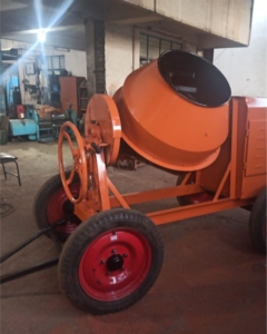 Malaxeur à béton manuel portable et efficace avec moteur de 1000 W pour les constructeurs, les entrepreneurs et les travaux de mélange de ciment sur site - Product Image 5