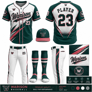 High Quality Youth Softball Uniform Set Customized Name And Number Teamwear Baseball Uniform Kit For Adult's - Product Image 3