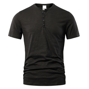 Camisetas deportivas vintage para hombre, 100% algodón, de secado rápido, 260g, manga corta, diseño liso, camisetas de rendimiento activo. - Product Image 3