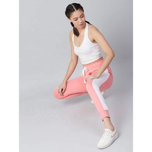 Wholesale Mid Waist Casual Sweatpants Breathable Cotton Jogger Yoga Pants with Drawstring for <b>Women</b> Outdoor Gym Pant with Pocket - Product Image 4