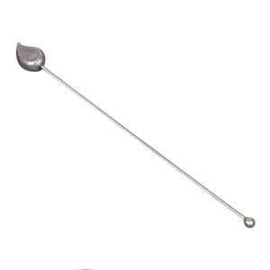 Agitateur décoratif en acier inoxydable avec poignée en forme de feuille pour café et boissons, prix de gros - Product Image 6