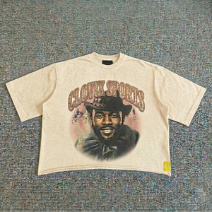 เสื้อยืดสตรีทแวร์พรีเมียม ยูนิเซ็กส์ แห้งเร็ว ซับเหงื่อ ระบายอากาศได้ดี ผ้าคุณภาพดี สำหรับผู้ชายและผู้หญิง รับทำโลโก้ตามสั่ง ผลิตโดยโรงงาน OEM ODM - Product Image 2