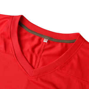 Maillot d'entraînement de football pour hommes décontracté de haute qualité, maillot de football de sport brodé bon marché - Product Image 5