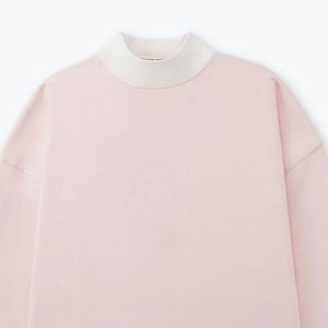 Sudadera de cuello redondo extragrande de algodón para mujer, personalizada con logotipo, ideal para invierno, superventas - Product Image 6