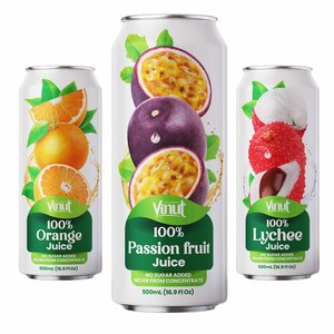 Para VINUT 100%, bebida de jugo sin azúcar con sabor a 500ml con pulpa, Etiqueta Privada, muestra gratis, precio de fábrica de Vietnam - Product Image 1