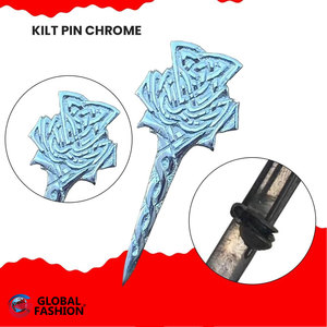 Oferta Especial: Pin para Kilt con Diseño Celta de Cardo Grande Escocés de las Tierras Altas, Decorativo Estilo Antiguo, Suministros de Fábrica - Product Image 2