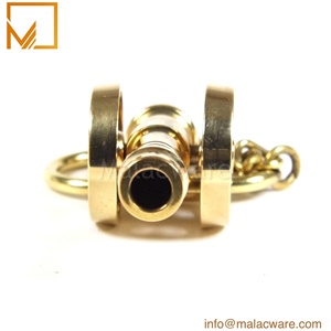 LLavero de cobre y latón náutico, promoción de telégrafo, regalo, Logo personalizado, grabado, diseño múltiple, llavero de Metal - Product Image 5