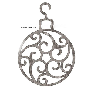 Decoración de Pared Navideña Moderna de Metal, Artesanía Colgante para el Hogar, Sala de Estar, Lujo, Sublimación en Blanco para Uso Diario - Product Image 3