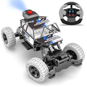 Mirana 4WD Offroad Monster Truck Smoke Exhaust | High-Speed App-Controlled Rock Crawler USB <b>Cable</b> | Expert 1:12 Scale - Product Image 2