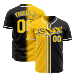 Camiseta de béisbol elegante de la mejor calidad con personalización, ropa deportiva de manga corta con impresión de logotipo personalizado - Product Image 4