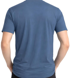 เสื้อยืดแฟชั่นผู้ชาย ผ้าฝ้ายพิมพ์ลาย ระบายอากาศได้ดี ทรงปกติ คอกลม แขนสั้น สไตล์ลำลอง สำหรับใส่เที่ยวเล่น สตรีทแฟชั่น รับผลิตแบบ OEM ODM - Product Image 2
