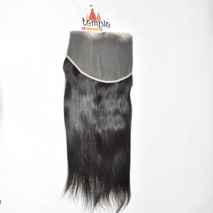 13*6 Frontal <b>Braiding</b> 100% Unprocessed Deep Wave Indian Temple Virgin Women Natural <b>Color</b> Black Vendors Human <b>Hair</b> Extensions - Product Image 5
