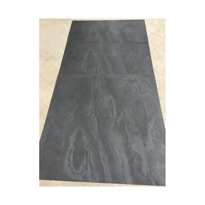 Panneaux de revêtement mural en ardoise noire naturelle de qualité supérieure pour applications intérieures et extérieures - Product Image 1