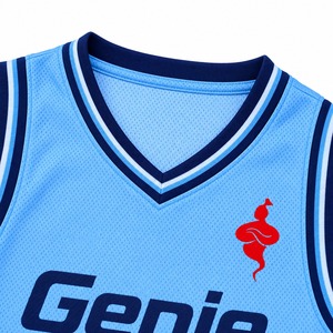 Vêtements de sport athlétiques à séchage rapide pour l'entraînement en équipe, uniformes de basket-ball professionnels, ensemble maillot et short personnalisés, respirant - Product Image 5