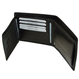 Wholesale supplier OEM export mens leather <b>wallet</b> RFID <b>secure</b> card holder wholesale supplier OEM export premium in low price - Product Image 6