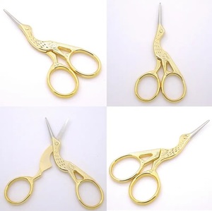 Tijeras para Cutículas de Acero Inoxidable con Forma de Cisne, Hoja Recta y Punta Afilada, para Bebés y Niños Diestros - Product Image 2