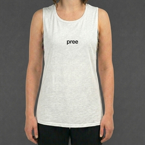 women's pickleball Heathertech muscle Tank <b>top</b> with built in compression sports bra crew neck Exaggerated Armholes sports <b>tops</b> - Product Image 4