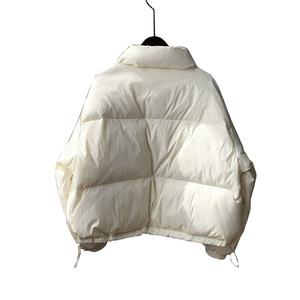 2023 en plein air poches personnalisées chaud bouffant veste manteau femmes col montant hiver blanc doudoune bulle veste pour les femmes - Product Image 6