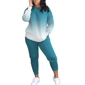 Conjunto Deportivo Informal de 2 Piezas para Mujer, Sudaderas con Decoración de Encaje, Venta al Por Mayor de Fábrica, para Gimnasio y Actividades al Aire Libre - Product Image 3