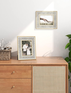 Resin Handmade Hand-painted Earth Day Picture Photo Frame - Product Image 5