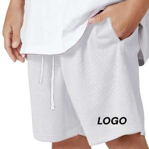 Fitness & Casual Style Mesh Shorts for Basketball Gym Athletic Double <b>Layer</b> Mesh Shorts for Men - Product Image 6