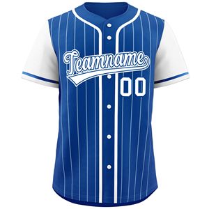 <b>Bulk</b> Sports Apparel <b>Baseball</b> <b>Jersey</b> Ventilated Polyester Contemporary Team Graphic Personalized Chest Artwork Heat Press Print - Product Image 3