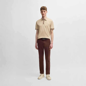 Camisa de Golf Personalizada de Manga Corta para Hombre, con Bordado de Algodón, Estilo Pique, Uniforme de Negocios de Lujo, Color Sólido y Solapa - Product Image 3