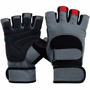 Gants de cyclisme unisexes sans doigts, antidérapants, absorbant les chocs, respirants - Product Image 4