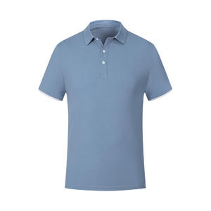Camiseta de Punto con Cuello Polo Texturizado y Elegante para Mujer, Manga Corta, Cómoda, para Oficina, Vacaciones, Viajes, Fin de Semana - Product Image 1