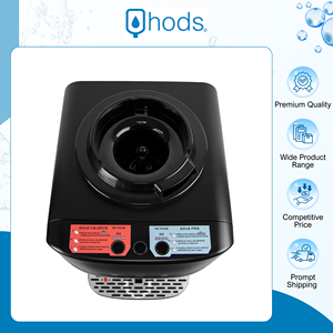 Système de distribution d'eau chaude et froide sans contact pour bouteilles de 5 gallons avec compresseur et capteur, noir - Product Image 3