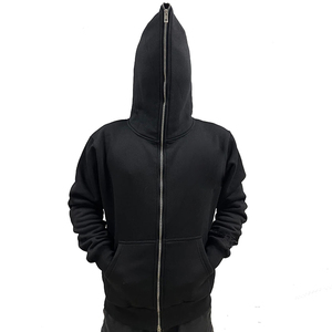 Nueva Llegada: Sudaderas con Cierre Completo para Hombre, Personalizadas por Fabricante Profesional, Estilo Casual, Color Sólido para Invierno - Product Image 1