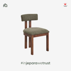 Silla de Comedor Moderna Japandi de Caoba, Color y Tamaño Personalizados, Tapizada, Ecológica, Hecha a Mano, para Apartamento, Villa, Muebles Comerciales - Product Image 4