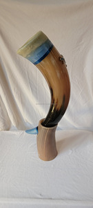 Eco-Friendly Ox <b>Drinking</b> <b>Horn</b> Religious Animal Decoration Polished Carving with Finished From India - Product Image 3