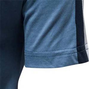 Camisetas Deportivas Personalizables Extra Grandes de Manga Larga con Rayas Amarillas y Negras, Cuello Redondo, Tejidas, con Estampado 3D, Bajo MOQ - Product Image 3