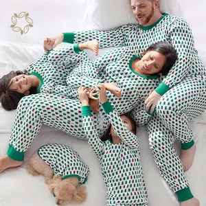 passende urlaub pyjama set bambus weihnachten pjs individuelle passende weihnachtspyjamas für familie urlaub passende familie pyjamas