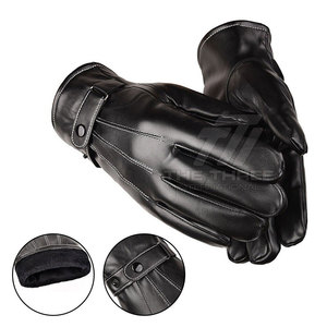 New Style Custom Design Winter Casual Leather <b>Gloves</b> Professional Made Reasonable Price Lightweight Breathable <b>Touchscreen</b> - Product Image 3