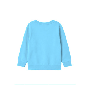 Heavyweight Fleece Crew neck <b>Sweatshirt</b> For Women Plain Blue Pullover Long Sleeve Casual Winter Top Basic Cotton <b>Sweatshirt</b> - Product Image 2