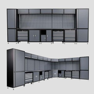 Custom Heavy Duty Steel Tool <b>Cabinet</b> Modular Garage <b>Storage</b> <b>Cabinet</b> with Drawers <b>Lockable</b> Mobile Workshop Trolley - Product Image 1