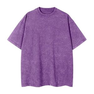 T-shirt en coton uni à manches courtes et col rond pour femme, coupe ample, style jersey tricoté, décontracté, toutes saisons, longueur normale - Product Image 2