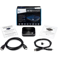 Caja de Captura de Video 4K HD Ultimate, Graba y Transmite en Vivo 4K30 o 1080P60 HDR, USB 3.0 de Latencia Ultrabaja, Plug & Play