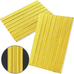 Tresse de dentelle traditionnelle vintage de haute qualité en Mylar argenté et doré, faite à la main avec des paillettes, couleurs et tailles personnalisées, pour uniformes de régiment - Product Image 1