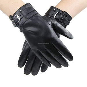 Guantes de Conducción de Cuero Hechos a Mano, Guantes de Carreras de Lujo, Personalizados OEM ODM, Venta al Por Mayor a Precio de Fábrica - Product Image 3