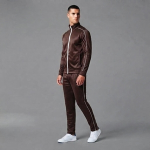 Conjunto Deportivo de Dos Piezas para Hombre, Chaqueta y Pantalones Deportivos Ligeros Cortavientos para Exteriores - Product Image 5