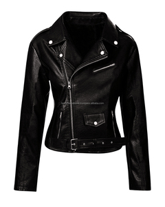 Cotton Filled Women's Zipper <b>Jacket</b> with Pearl Decoration Thick V-neck Cotton Filled Women's <b>Jacket</b> Genuine Leather <b>Jacket</b> - Product Image 6