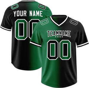 Camiseta de Fútbol Americano al por Mayor, Malla de Poliéster, Impresión Digital, OEM, Etiqueta Privada, Color Personalizado, Proveedor, Ropa de Secado Rápido - Product Image 2