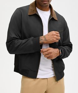 Nouvelle veste bomber élégante pour hommes, veste bomber personnalisée respirante pour hommes, veste bomber surdimensionnée pour hommes - Product Image 6