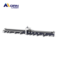 Mesin Pemotong Profil Aluminium Otomatis 240mm 350mm Empat Chuck 12M Harga Mesin Pemotong Laser CNC