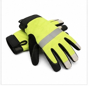 Gants de mécanicien avec manchette renforcée, en nylon/cuir durable, antidérapants, résistants à la chaleur, flexibles, respirants, longueur et épaisseur personnalisables - Product Image 5